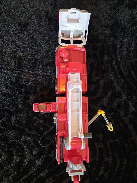 Camiao Patrulha Canina Ultimate Bombeiro Fire Truck Resgate Marshal