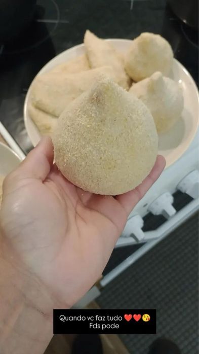 Coxinhas caseiras