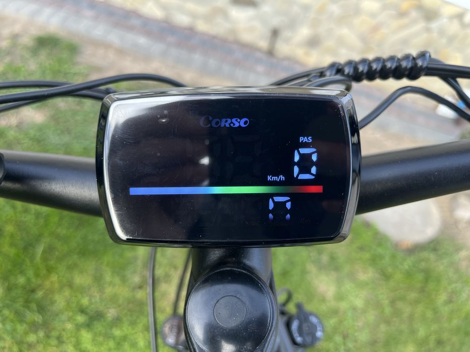 Електро велосипед новий Corso Fisher 600 W електро вело  48v20Ah