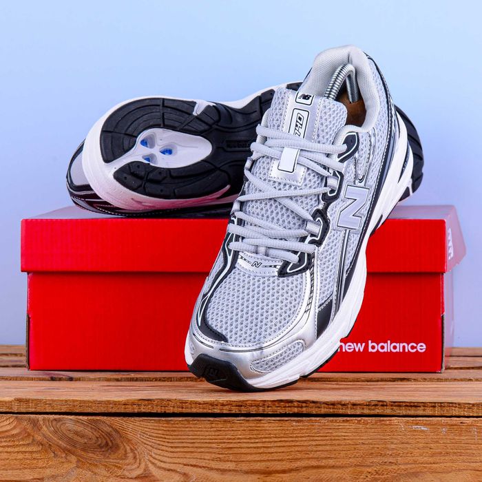 (2366) Акція! Кросівки New Balance 740 сірі (41-46) нб NB ню беленс