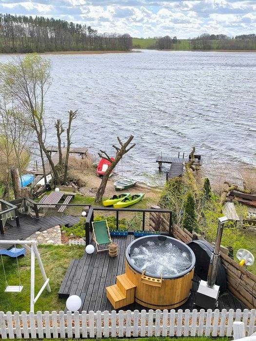 Dom Wiejska Chata Mazury Dłużec 15/16 osób jezioro