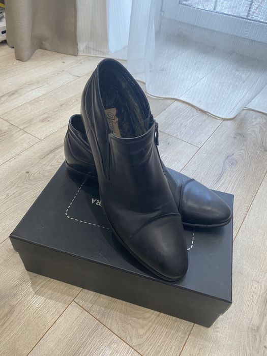 Ботинки зима кожа Vittorio Ventura 44 размер, 31,5 см стелька