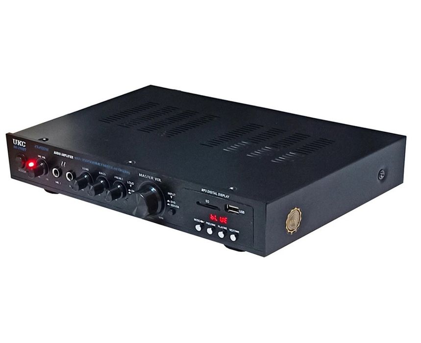 Підсилювач звуку UKC AK-298BT із USB, FM, Bluetooth