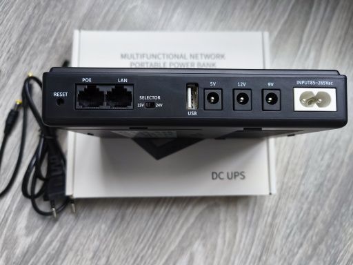 УПС ДБЖ Безперебійник для роутера, 12800mAh 18650 в комплекті.