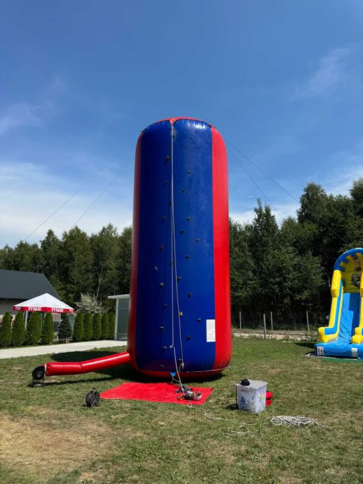 Dmuchana ścianka wspinaczkowa, organizacja imprez, refleksomierz