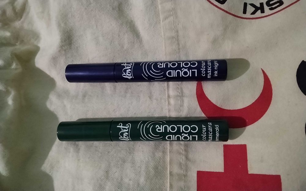 Тушь жидкая цветная для ресниц Lovit Liquid Colour. Новые!