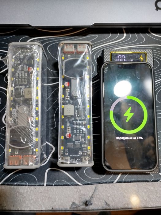 Павербанк EVE/Samsung 8*18650 DIY Power Bank Case PD 45W 

POWE