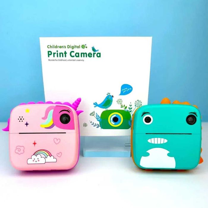 Дитяча фотокамера A20 з функцією друку Зелений