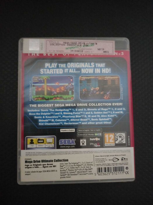 Sega Megadrive Ultimate Collection Playstation3 PS3