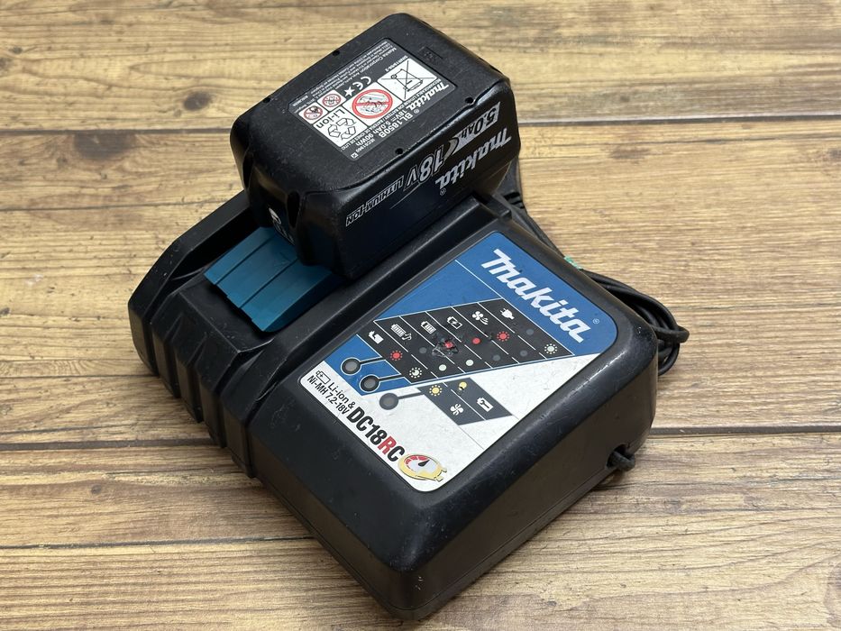 Bateria akumulator 18V 5AH i szybka ładowarka LXT DC18RC | Makita