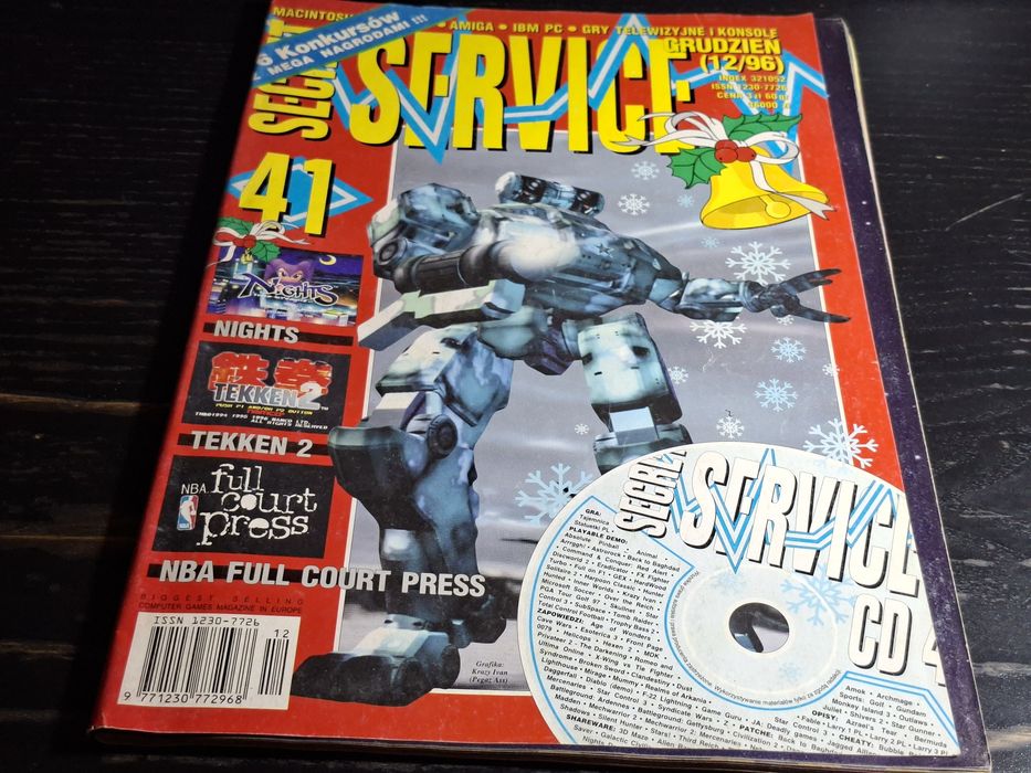 Czasopismo Secret Service numer 41 rok 1996 z PLAKATEM