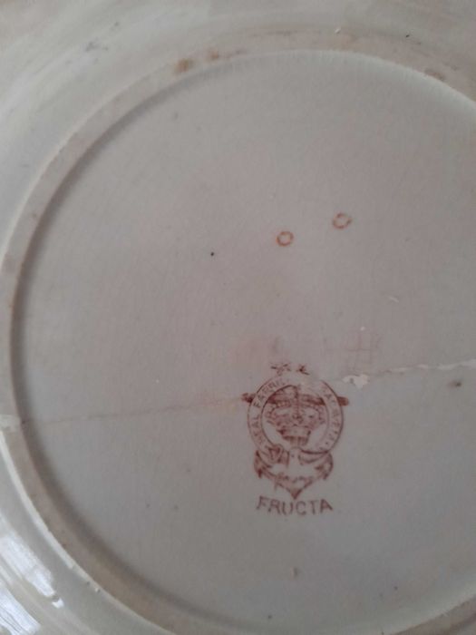 1 + 1 Prato da Real Fábrica da Sacavém e Vista Alegre ( Muito antigo )