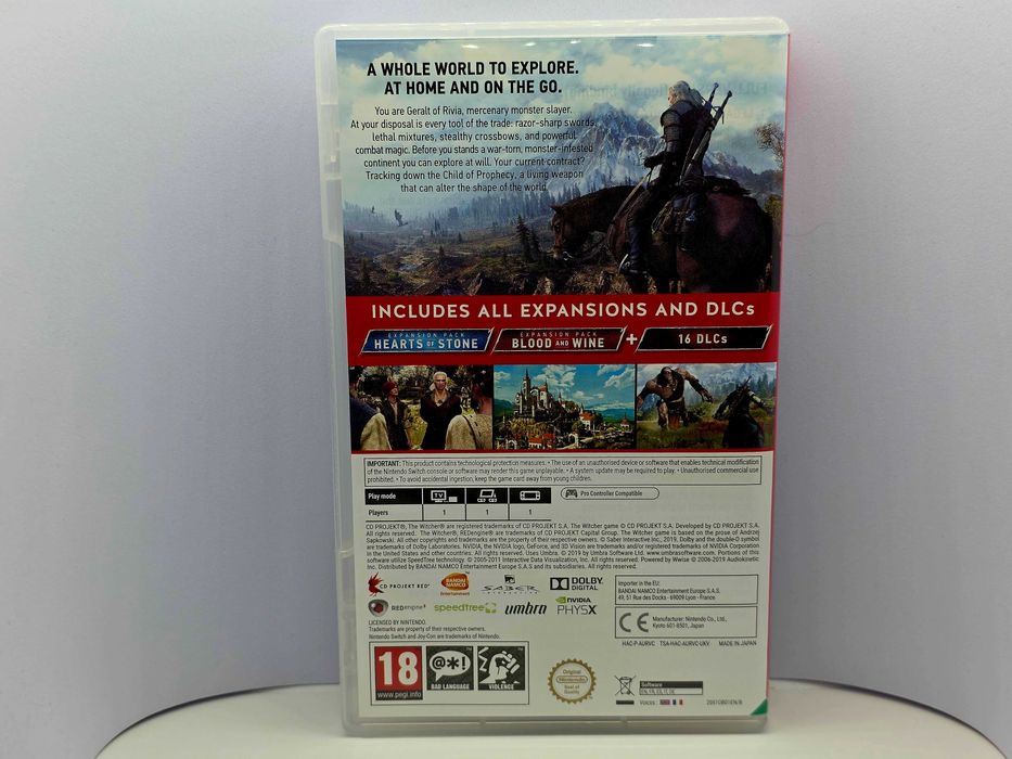 Wiedźmin 3 Edycja Kompletna - Nintendo Switch