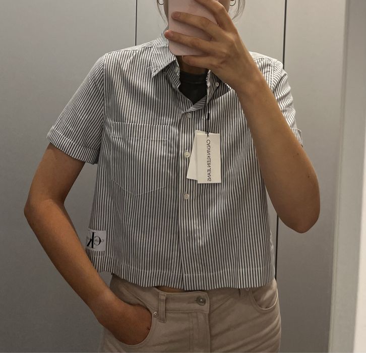 Koszula crop Calvin Klein (nowa z metka)