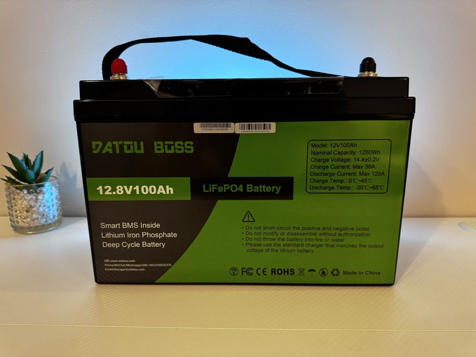 Акумулятор DATOUBOSS 12V 100Ah LiFePO4 (аналог Redodo / volt)