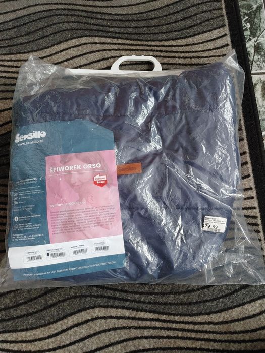 Nowy śpiworek do wózka