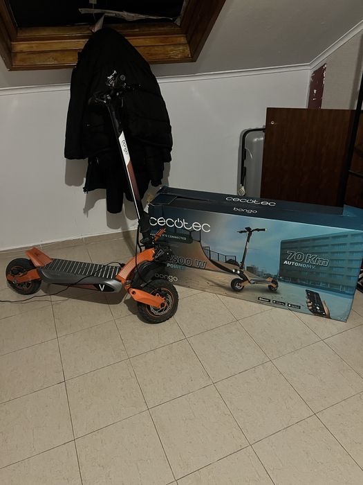 Cecotec Bongo 1500W • 70km Autonomia • Como Nova com 1 mes e pouco de uso