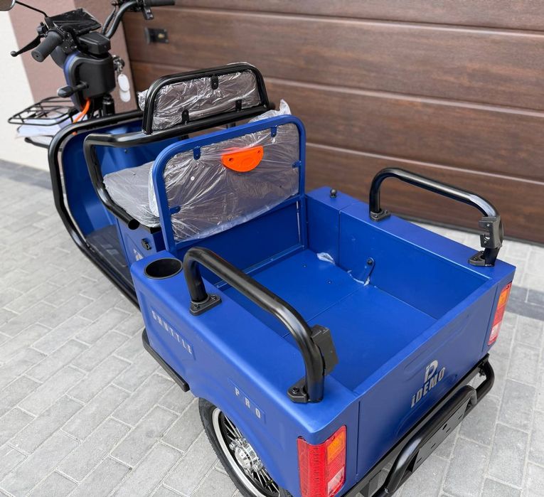 НОВИЙ Електротрицикл IDemo Trinity Shuttle 2.0 PRO 1500W