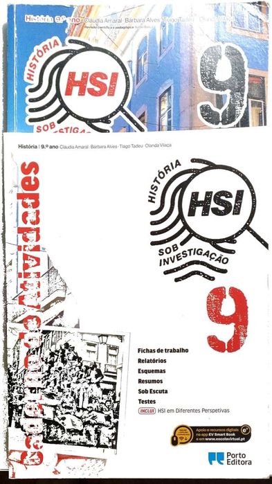 Livros manuais História 9° ano