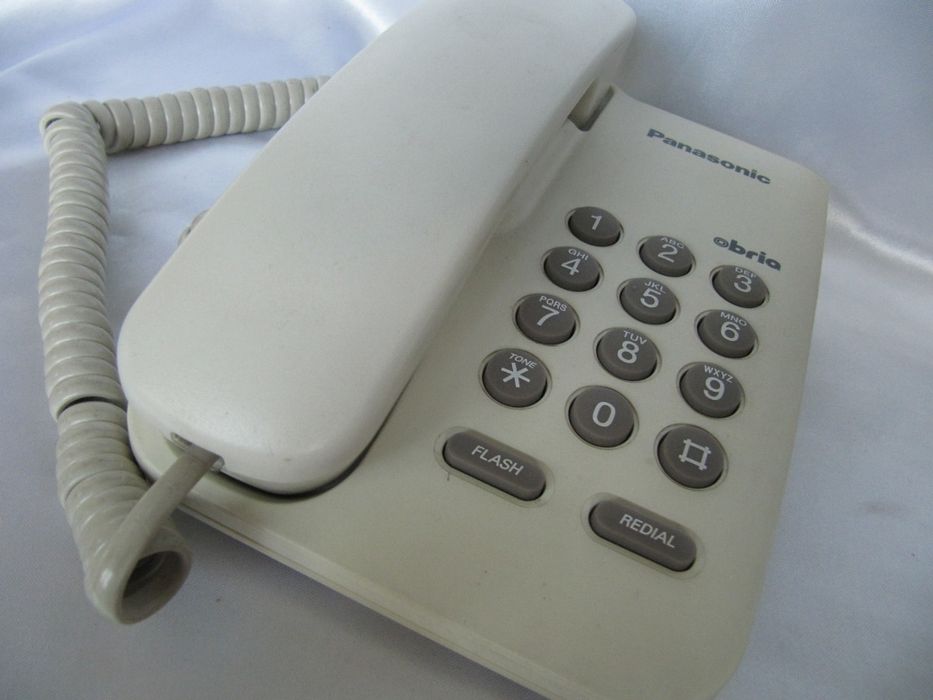 Телефон стационарный кнопочный Panasonic KX-TS2360 Япония, новый