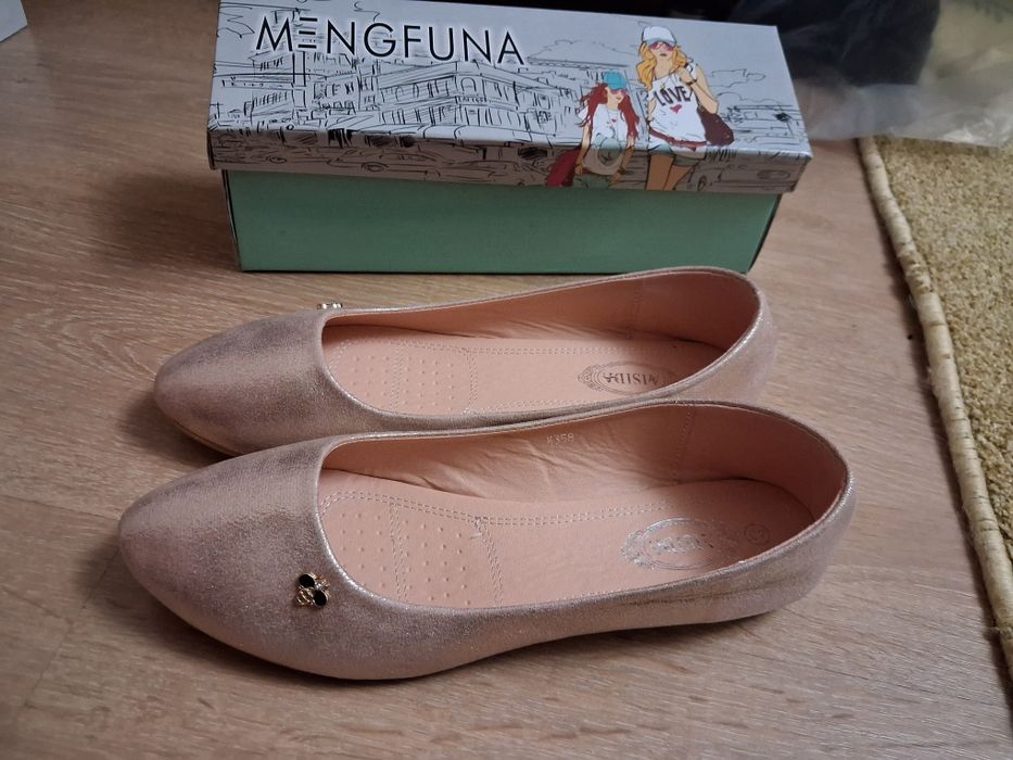 Балетки шкірзам нові 26 см