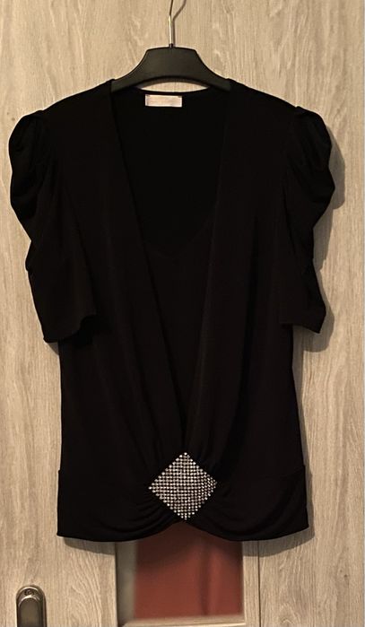 Bluzka czarna r. XS/S jak nowa