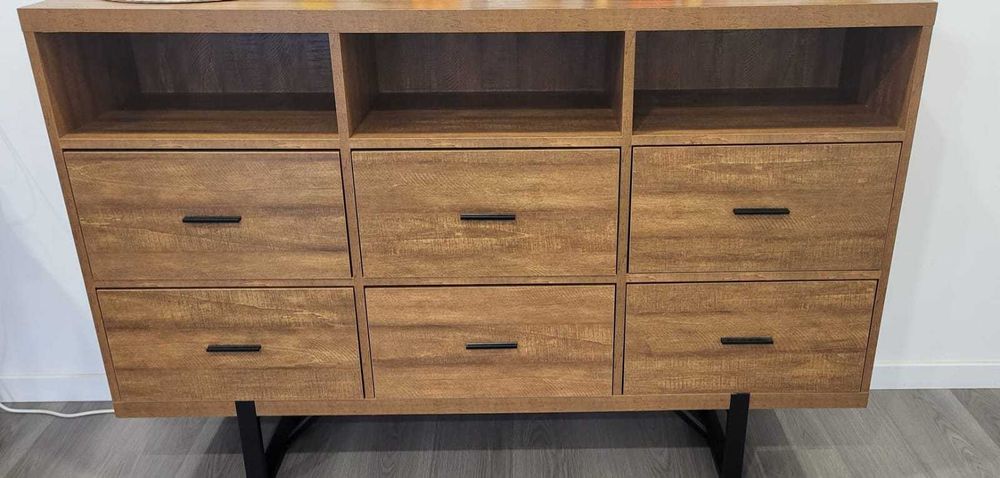 Aparador de Portas e Gavetas Nordic