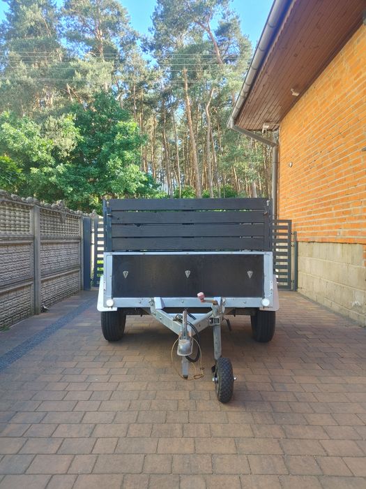 Przyczepka samochodowa lekka zarejestowana   DMC 600kg