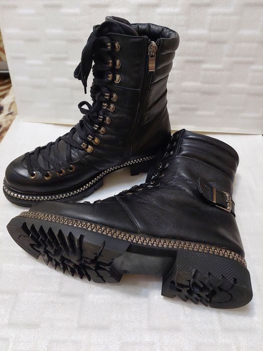 Зимові ботинки, натуральна шкіра, 40 розмір