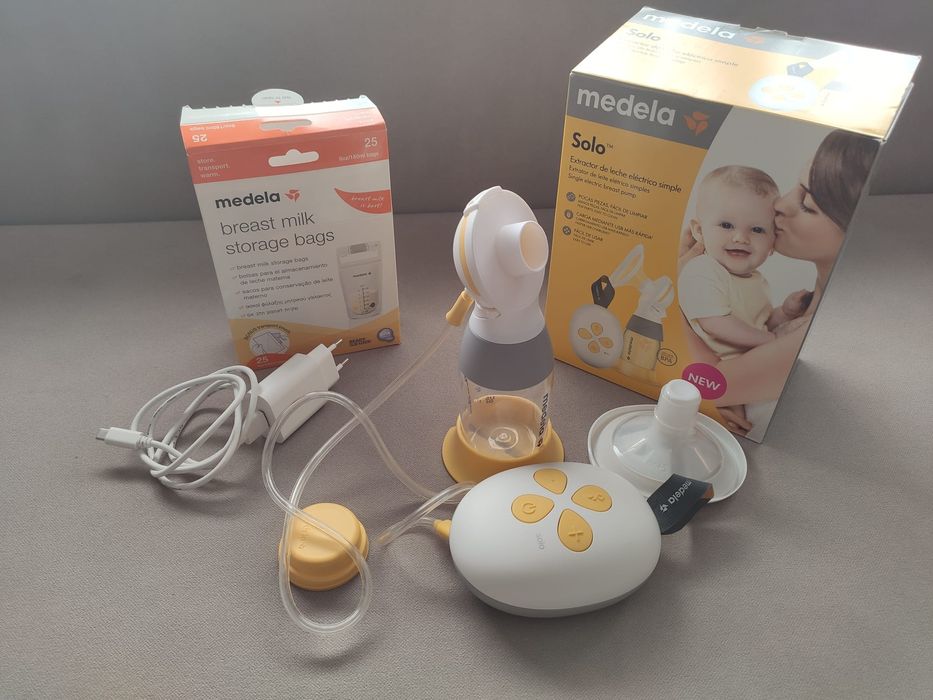 Medela bomba tira-leite solo com garantia até 07/2026