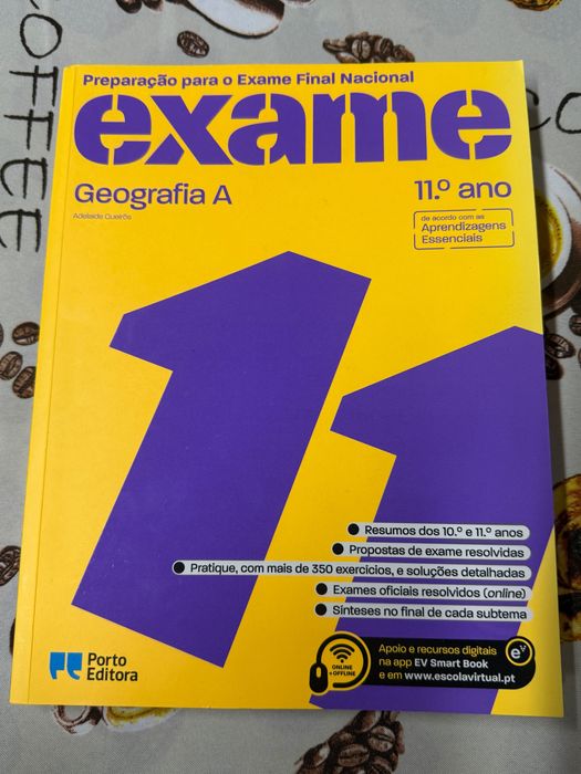 ‼️Livro de exame de geografia A