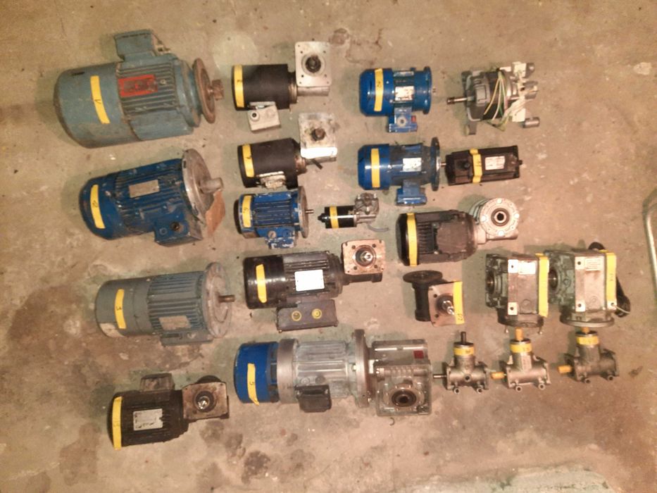 Silniki , przekładnie , motoreduktory