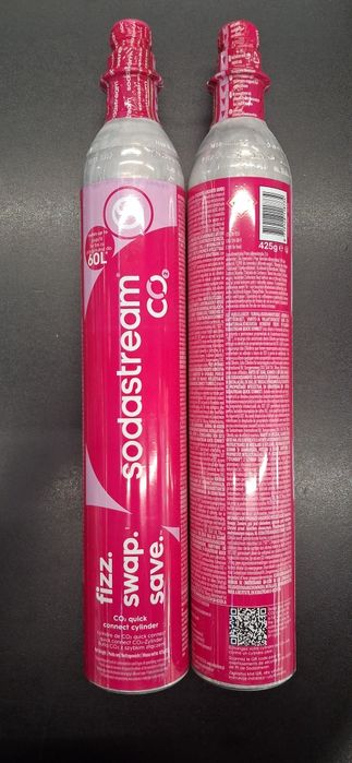 Dwie Nowe Pełne Butle Soda Stream