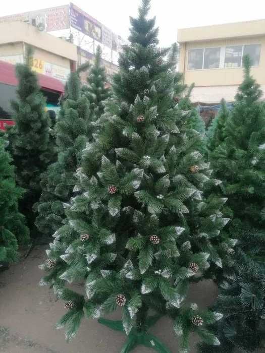 Штучна ялинка Елітна з Шишками, искусственная елка с шишками, різдвяна