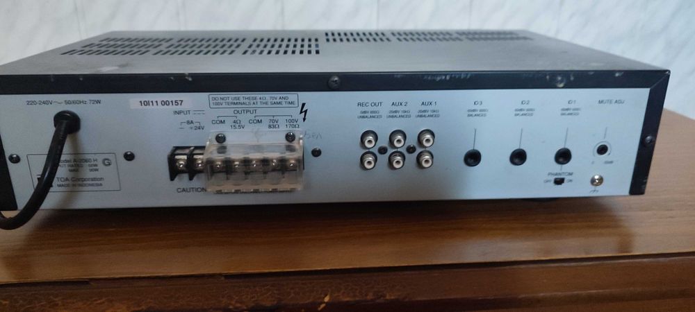 усилитель трансляционный TOA A-2060