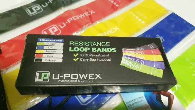СКИДКА -50% Фитнес резинки U-Powex, резинка, петли, ленты для фитнеса
