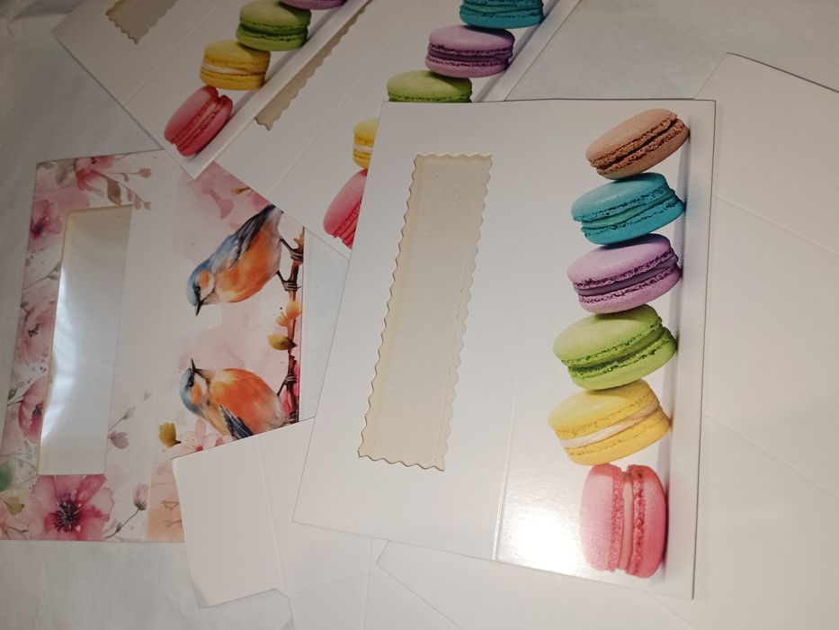 Упаковка для макарунс 4шт