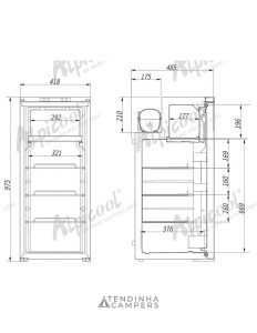 FRIGORÍFICO COOLZONE CR90X