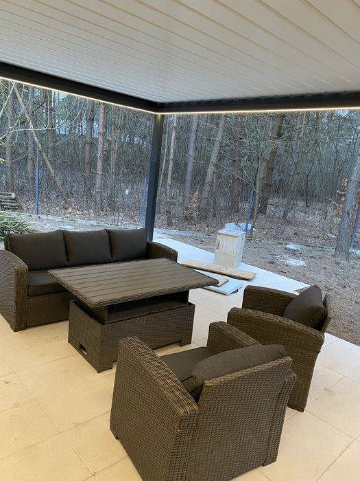 Zestaw mebli ogrodowych z Jysk Stavern Jutlandia