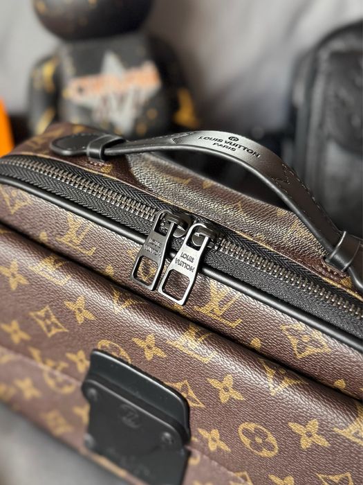 Жіноча чоловіча сумка коричнева Louis Vuitton S Lock луи витон мужская