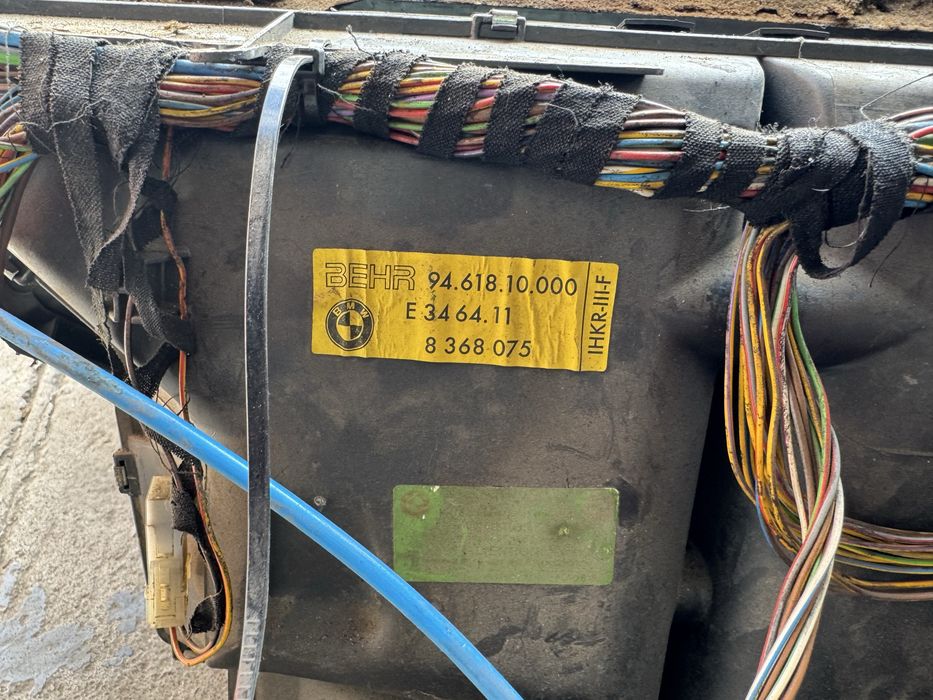 Печка климат кондиционер БМВ Е34 1993 р. m50 b20 m50 b25 Клімат кондиціонер Пічка Разборка BMW HELP