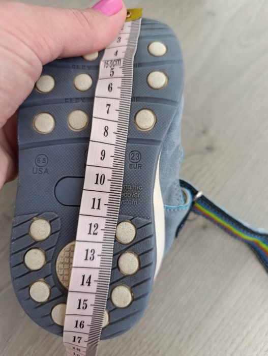 Sandały zabudowane cool club, bio fit, rozm. 23