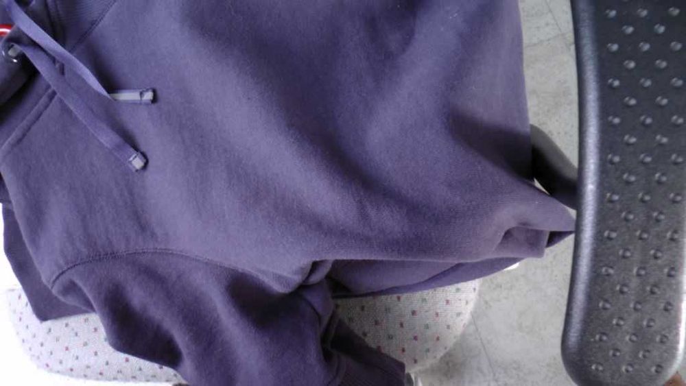 Sukienka dresowa bawełniana ReKids 164cm k.granat. z kapturem