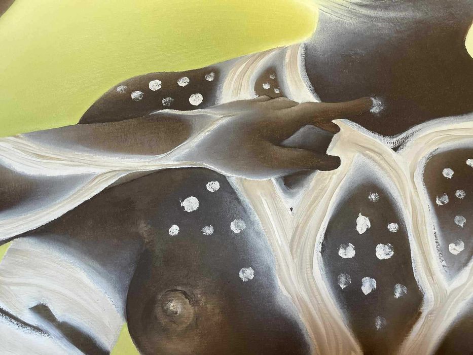 quadro original pintado à mão