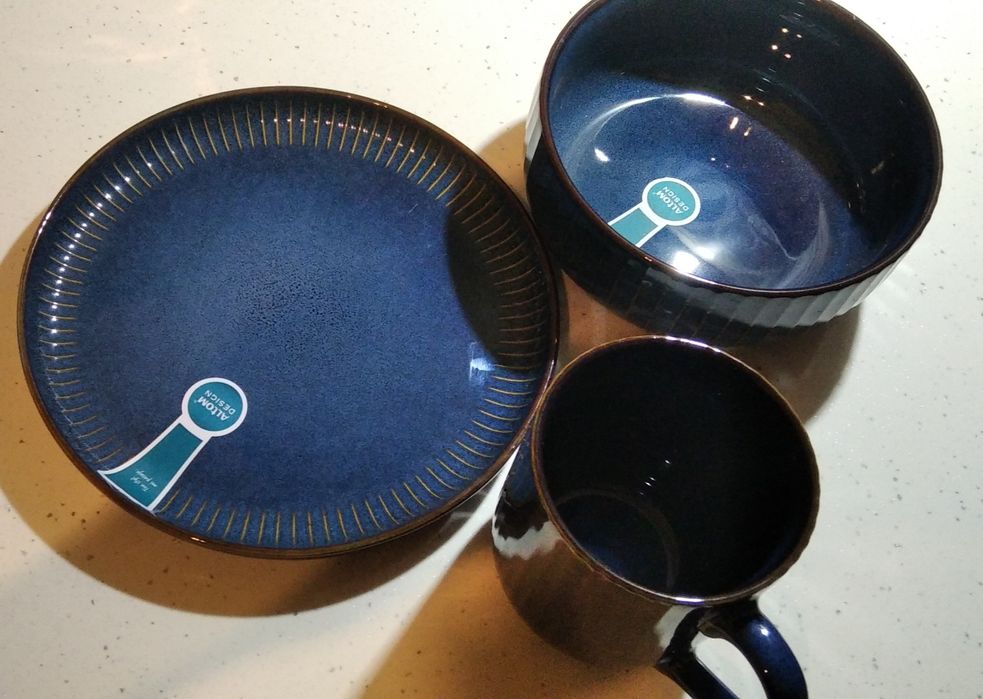 Zestaw dla jednej osoby singla singielki talerz miska kubek Altom