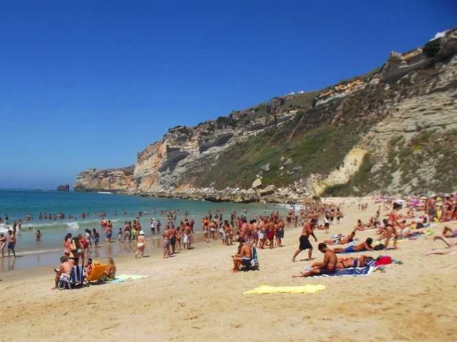 Casas á beira da praia