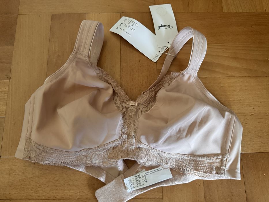 Розкішний невидимий бюстгалтер мінімайзер Triumph modern Lace cotton