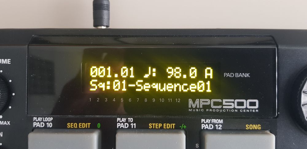 Akai MPC 500 Custom sampler