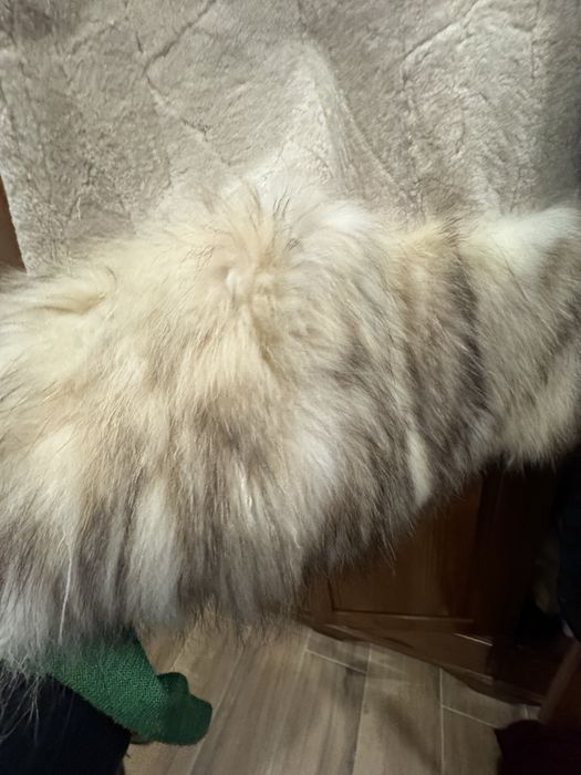 Colete pele de ovelha e raposa