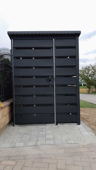 Wiata śmietnikowa schowek 1,5x1,5